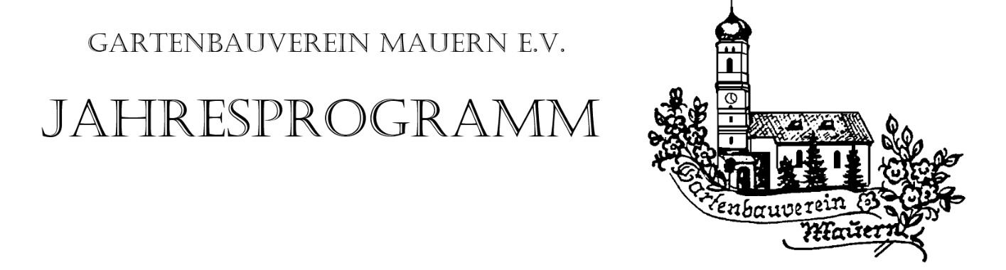 Jahresprogramm 2025