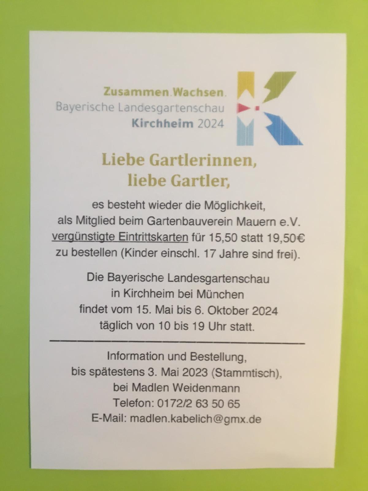 Landesgartenschau Kirchheim 2024